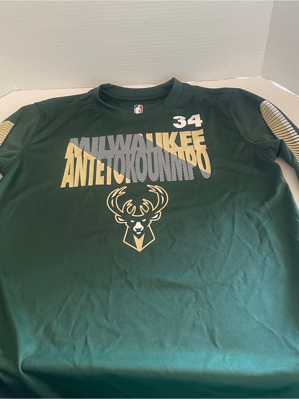 Milwaukee Bucks Boys Antetokounmpo LS Shirt
